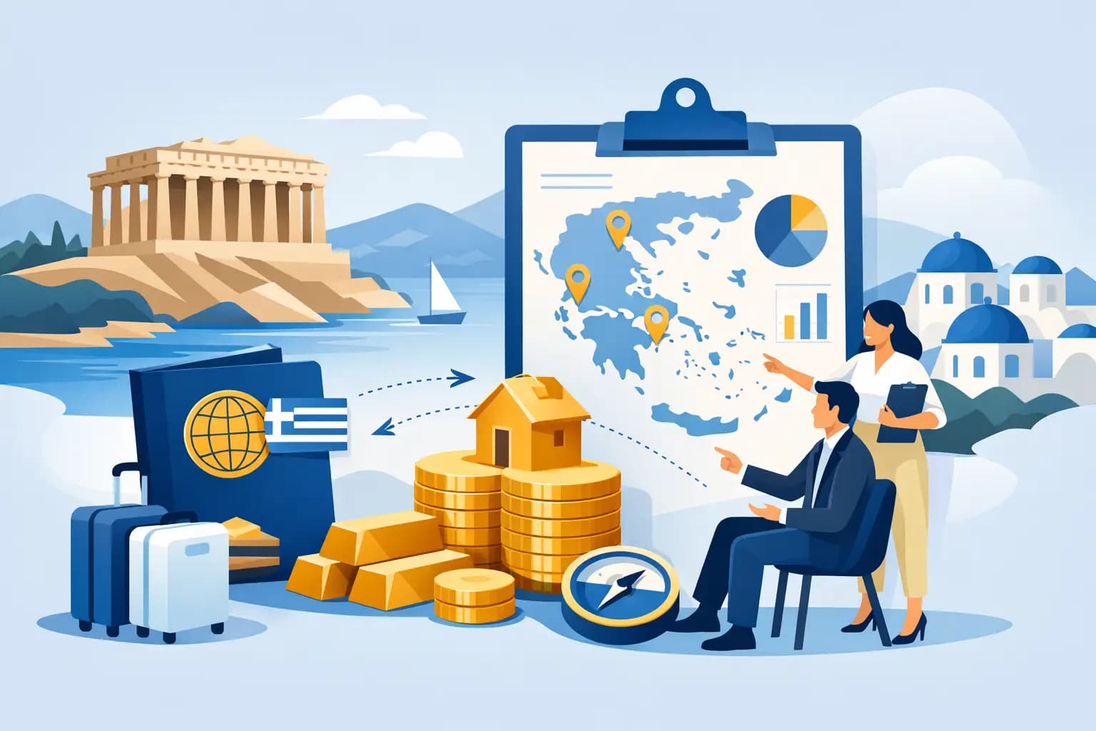 Yunanistan Altın Vize Yatırımı Nasıl Planlanır?